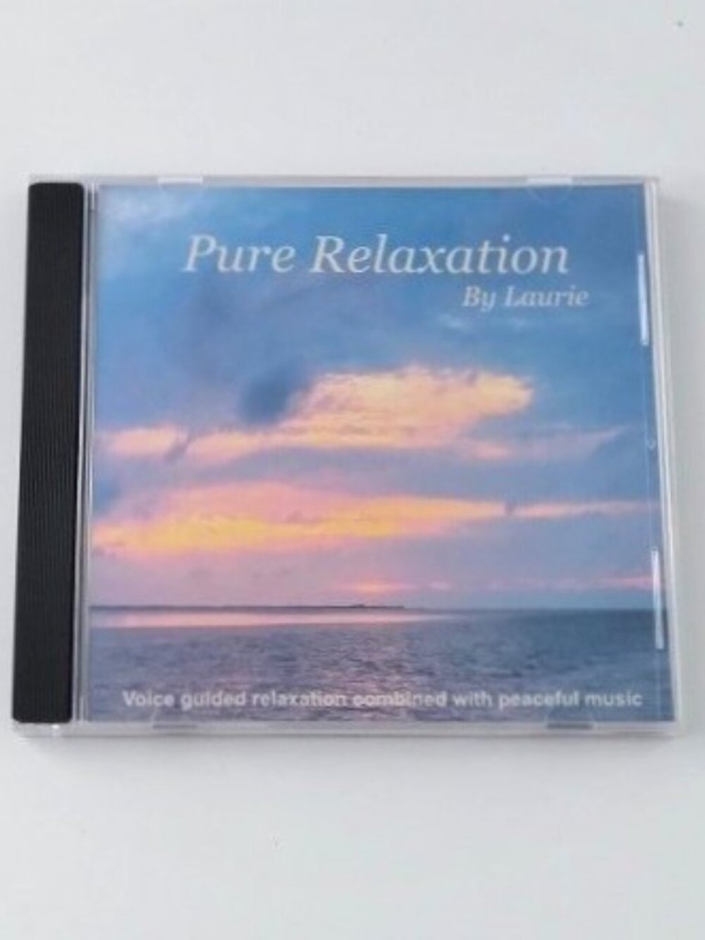 Pure Relaxation CD-Relaxing Voice Guided Meditation w/Peaceful Music for stress
